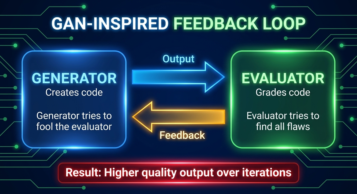 GAN-Inspired Feedback Loop