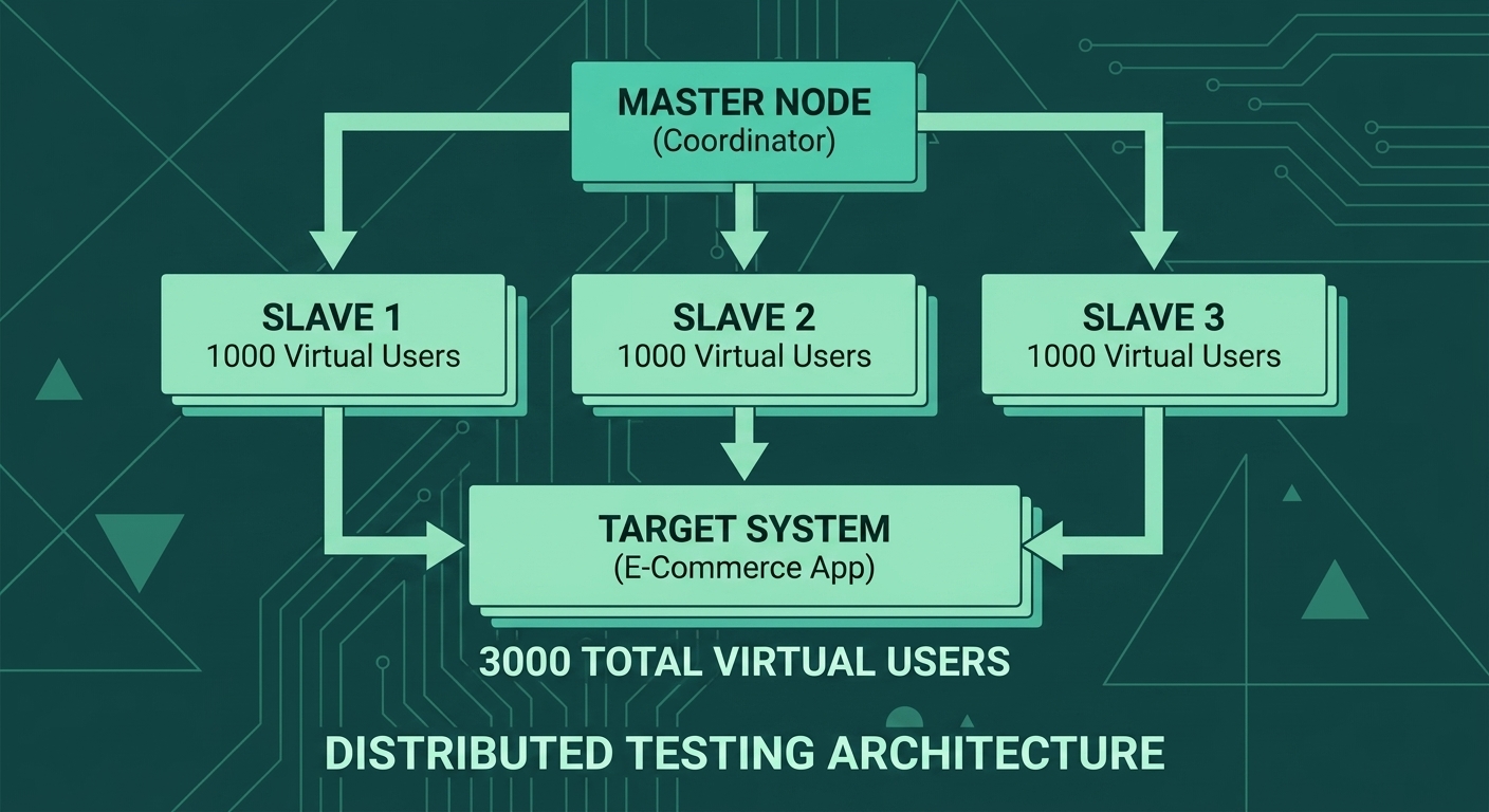 JMeter Distributed Testing Architecture