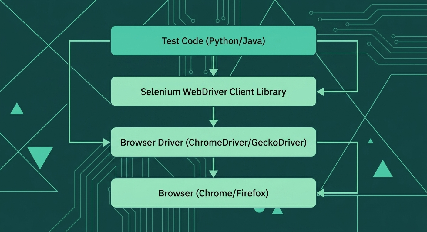 Selenium WebDriver Architecture